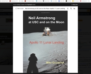 Armstrong at USC and on the Moon by Mike Gruntman